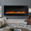 40 Inch Remote-Controlled LED Wall Mounted Electric Fireplace 1