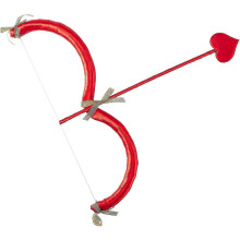 (red 2) Cupid Bow Arrow Set,valentines Day Halloween Party Cupid Costume Cosplay Accessories