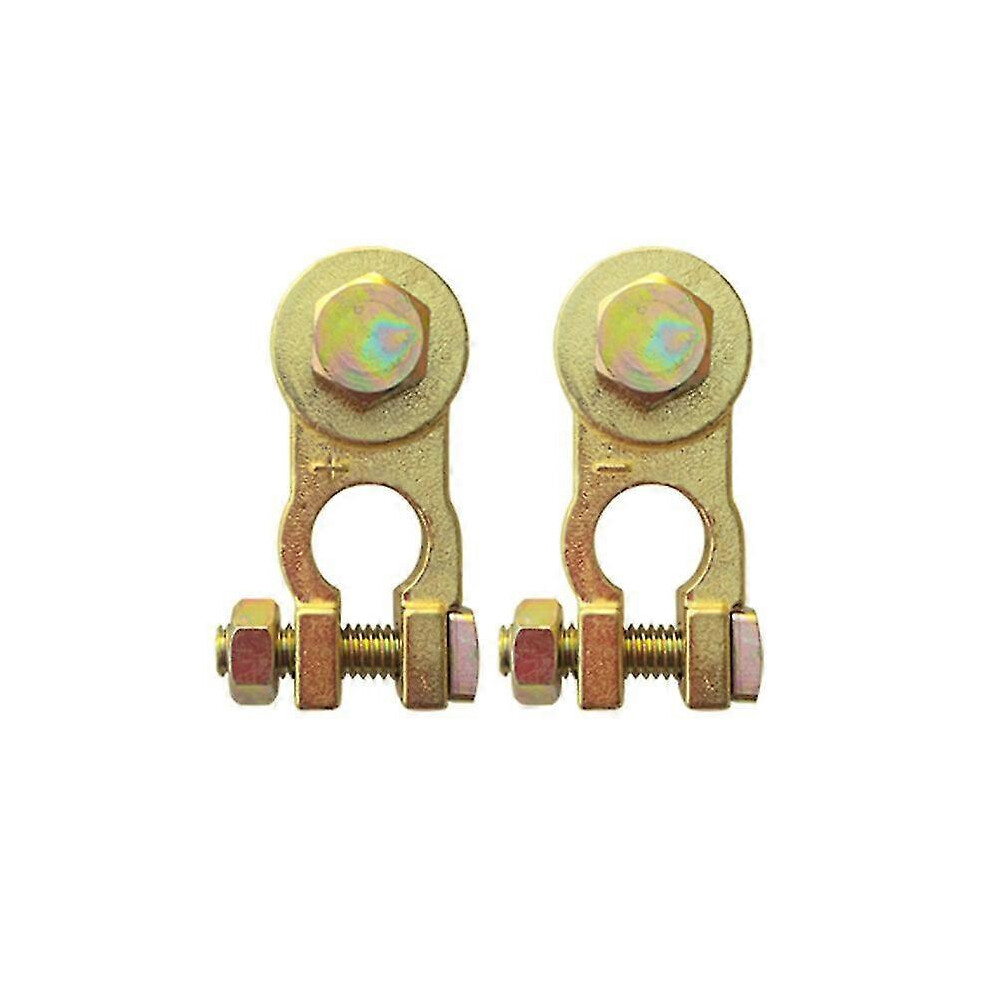 (As show, One size) 12v/24v high current battery lug battery terminals battery connectors(1 pair)-image-OPC-PG5KZG8-NEW