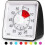 (As show, One size) 60-minute Visual Timer, Classroom Countdown Clock, Silent Timer For Kids And Adults 1