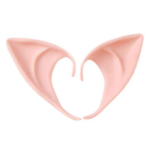 (Blue) 1 Pair Halloween Party Elven Elf Ears Anime Fairy Cospaly Costumes Vampire Latex