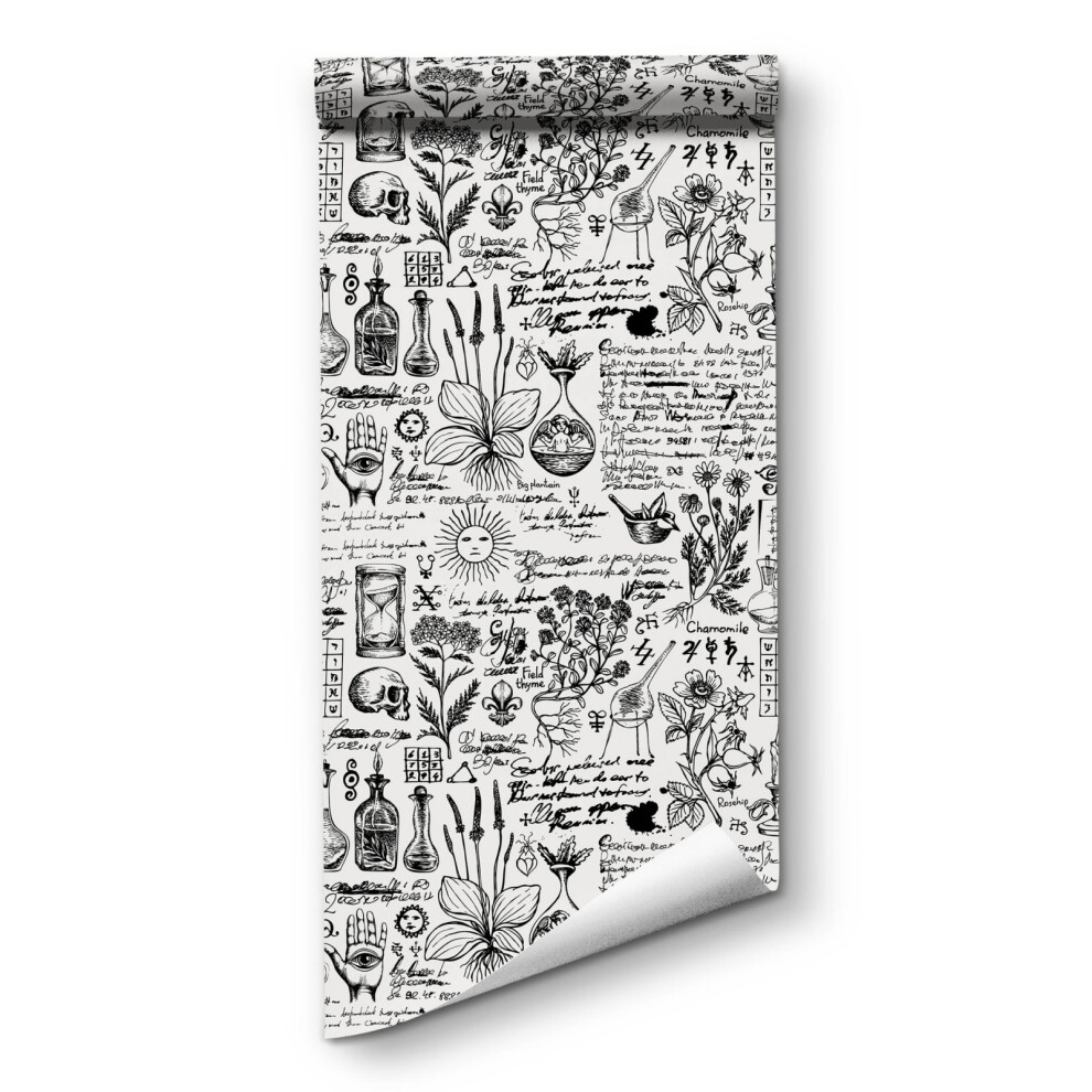 (Rw608, 45X300cm) Peel And Stick Botanical Wallpaper, Self-Adhesive Wall Murals, Use As Wall Paper, Contact Paper Or Shelf Paper 6915070003537