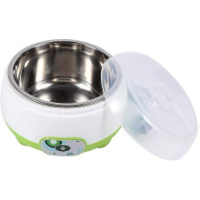 Yoghourt Machine, Automatic Stainless Steel Liner Yogurt Maker Machine Home DIY Yoghourt Container,