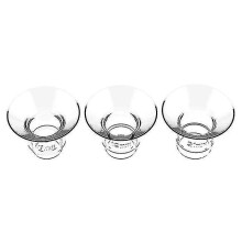 3pcs Breast Milk Pump Flange Inserts Breast Shield Converter Practical Breast Pump Replacement 17mm 19mm 21mm