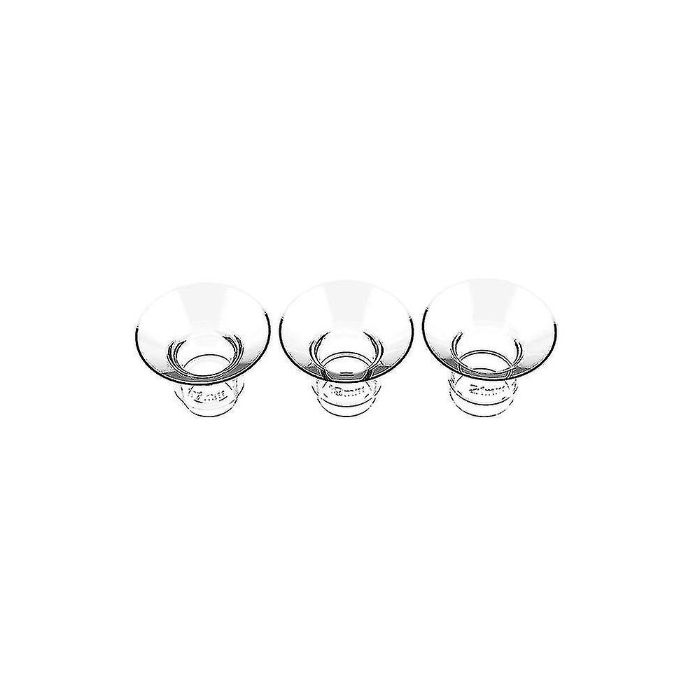 3pcs Breast Milk Pump Flange Inserts Breast Shield Converter Practical Breast Pump Replacement 17mm 19mm 21mm