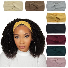 DRESHOW 8 Pezzi Fasce Turbante per Donne Accessori per Capelli Elastiche Yoga