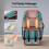 Living And Home Zero Gravity Back Heated Full Body Massage Chair w/ Controller,Dark Brown 5