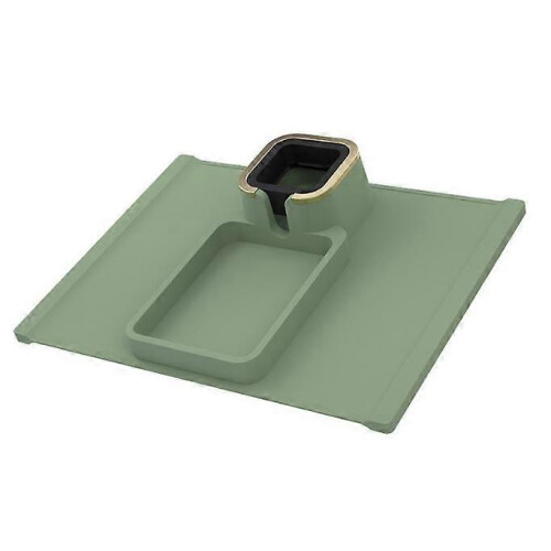 (green) Cup Holder for Couch Silicone Sofa Drink Holder 1
