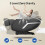Living And Home Zero Gravity Back Heated Full Body Massage Chair with Touch Screen,Black 2