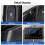 Living And Home Zero Gravity Back Heated Full Body Massage Chair with Touch Screen,Black 9