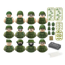 Middle Ages Military Soldier Building Blocks British Navy European War Chinese Qing Dynasty Figures