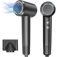 (Gray) Hair Dryer,High-Speed Ionic Hairdryer,Fast Drying Hairdryers Professional 200 Million Negative Ionic Hairdryer
