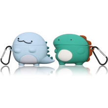 [2er-Pack] Niedlicher Dinosaurier fr AirPods 3 Hllenabdeckung 2021 3D-Cartoon-Tier-Silikon fr AirPods 3. Generation Zubehrset Schne Abdeckung ko