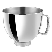 5 qt bol de mixer din o?el inoxidabil compatibil cu mixere de suport cu cap de nclinare KitchenAid 4,5 sfert (4,3 L) ?i 5 sferturi (4,7 L) (lust