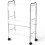 DecoBros 3-stufiger Rollwagen aus Metall, Silber 4