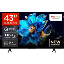 TCL 43P7K-UK 43" QLED 4K Ultra HD HDR Google TV