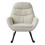 Living And Home Teddy Fleece Upholstered Rocking Chair 3