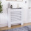 Home Discount (Small) Milton Radiator Cover Heating Guard Cabinet Slats 1