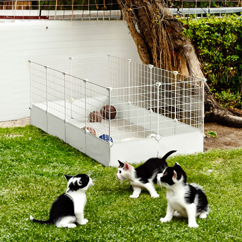 White Pet Playpen