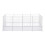 Living And Home White Pet Playpen 3