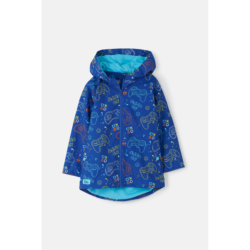 Lighthouse (2-3 Yrs, Gaming Print) Ethan Kids Waterproof Jacket