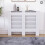 Home Discount (Medium) Milton Radiator Cover Heating Guard Cabinet Slats 3