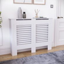 (Medium) Milton Radiator Cover Heating Guard Cabinet Slats