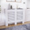 Home Discount (Medium) Milton Radiator Cover Heating Guard Cabinet Slats 1