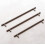 (177mm Fixing Hole) Brushed Nickel T Bar Kitchen Cabinet Handles 4