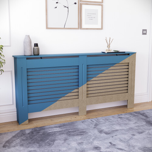 Home Discount (Extra Large) Milton Radiator Cover Heating Guard Cabinet Vents 2