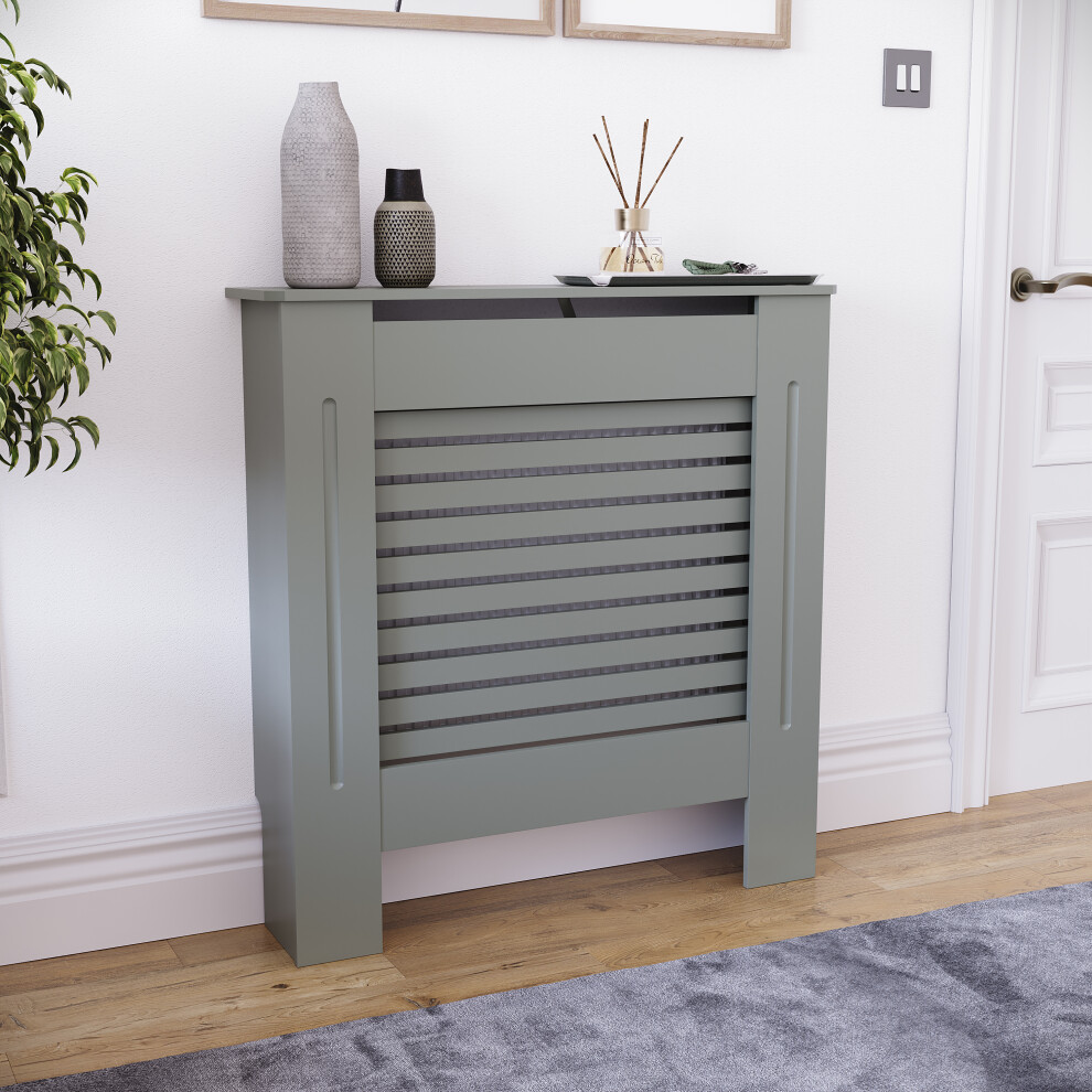 (Small) Milton Radiator Cover Heating Guard Cabinet Vents