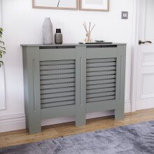 (Medium) Milton Radiator Cover Heating Guard Cabinet Vents