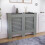 Vida Designs (Medium) Milton Radiator Cover Heating Guard Cabinet Vents 1
