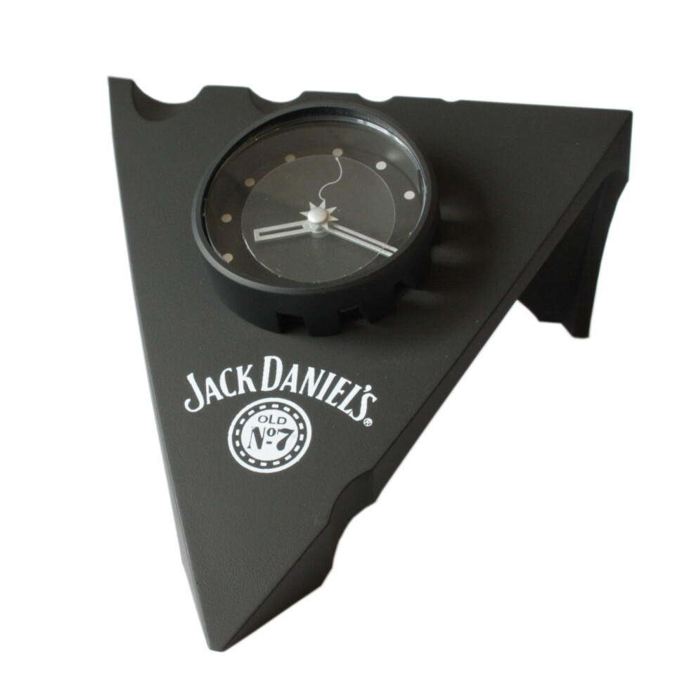 Jack Daniels Triangle Desk Clock