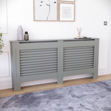 (Extra Large) Milton Radiator Cover Heating Guard Cabinet Vents