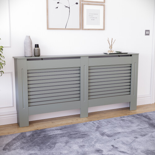 Vida Designs (Extra Large) Milton Radiator Cover Heating Guard Cabinet Vents