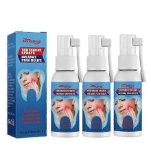 3pcs Toothache Spray Gum Swelling Toothache Toothache Water Licorice Tooth Decay Worm Tooth Fire Caries