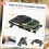 PawHut PawHut Foldable Pet Stroller for Large Dogs, Dark Green 5