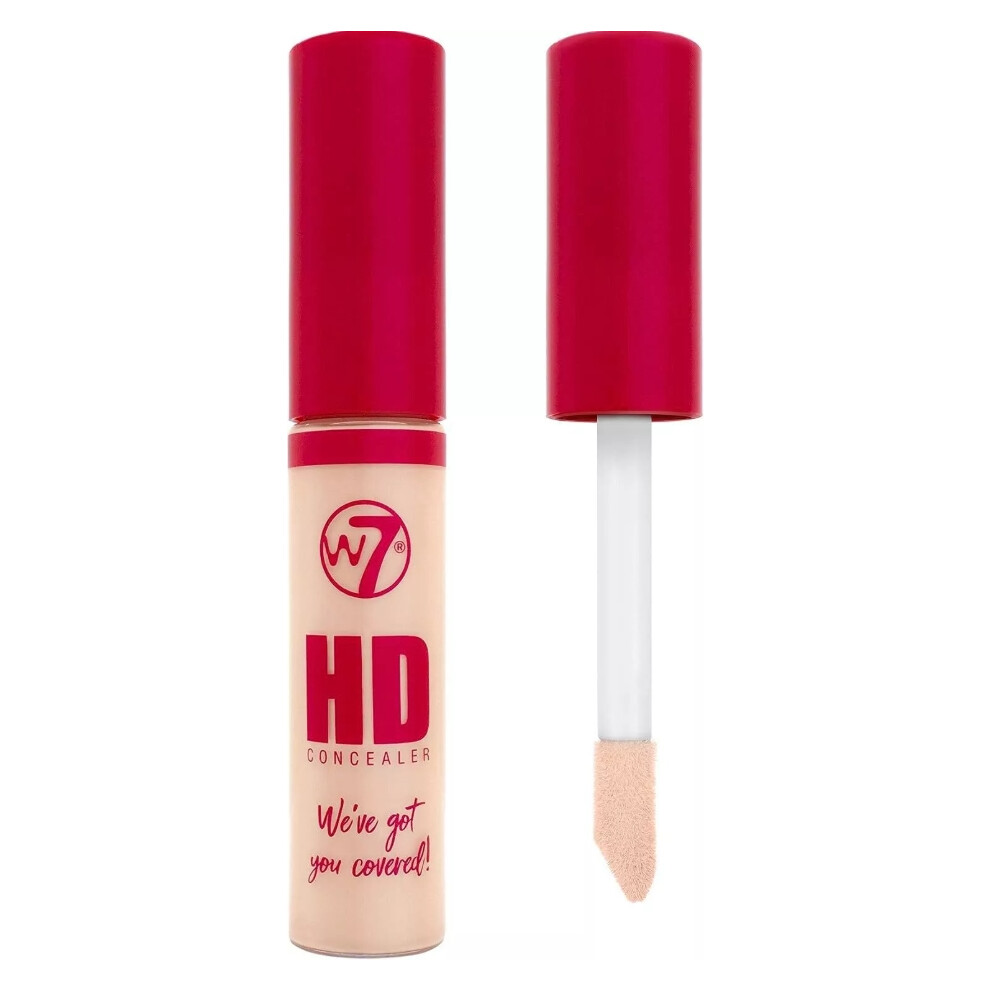 W7 HD FaceConcealer FullCoverage FaceMakeup Light Shades Light Neutral
