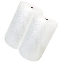 2 x 750mm x 50m Large Bubble Wrap Roll For House Moving & Packing
