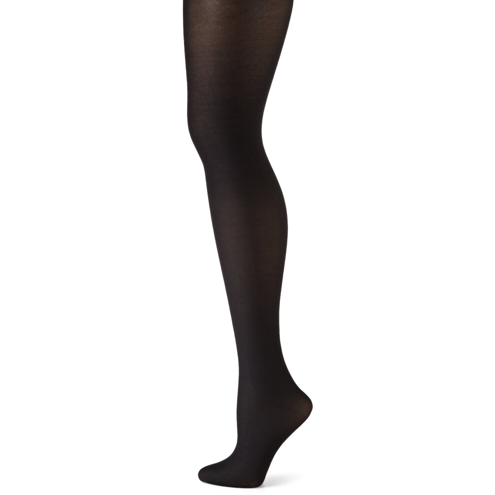 Danskin womens faux tights  Black  A US