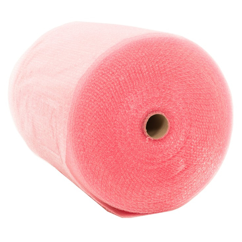 500mm x 50m Pink Anti Static Bubble Wrap Roll For Picking & Packing