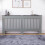 Vida Designs (Extra Large) Vida Designs Chelsea Radiator Cover Heating Guard Grey 3