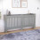 Vida Designs (Extra Large) Vida Designs Chelsea Radiator Cover Heating Guard Grey 1