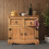 Mercers Furniture Corona 2 Door 2 Drawer Solid Mexican Pine Sideboard - Hand-Waxed, Distressed Rustic Finish 1