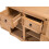 Mercers Furniture Corona 2 Door 2 Drawer Solid Mexican Pine Sideboard - Hand-Waxed, Distressed Rustic Finish 5
