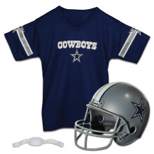 Conjunto de Casco/Camiseta de Franklin Sports NFL Cowboys