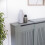 Vida Designs (Adjustable) Vida Designs Chelsea Radiator Cover Heating Guard Grey 4