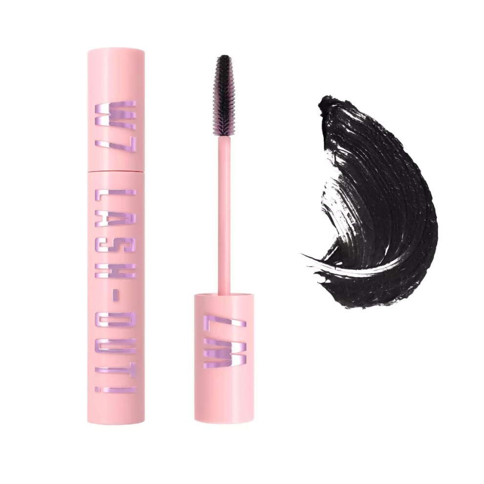 W7 Lash Out Mascara Blackest Black Conditioning Bamboo Leaf Extract