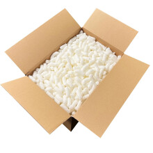 1/2 Cubic ft Packing Peanuts Biodegradable Eco Flo Void Filler